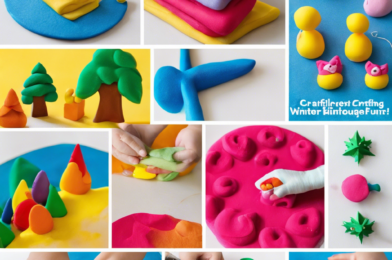 Crafting Winter Fun: Playdough Art and Sculptures for Cold Days