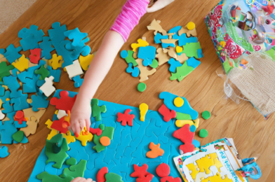 Snow Days Indoors: Fun with Homemade Puzzles and Playdough